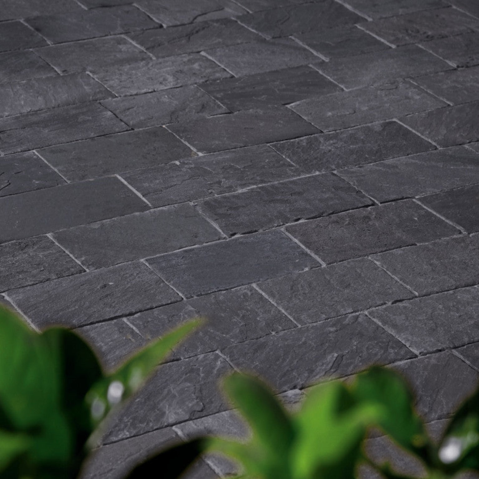 Charcoal paver color