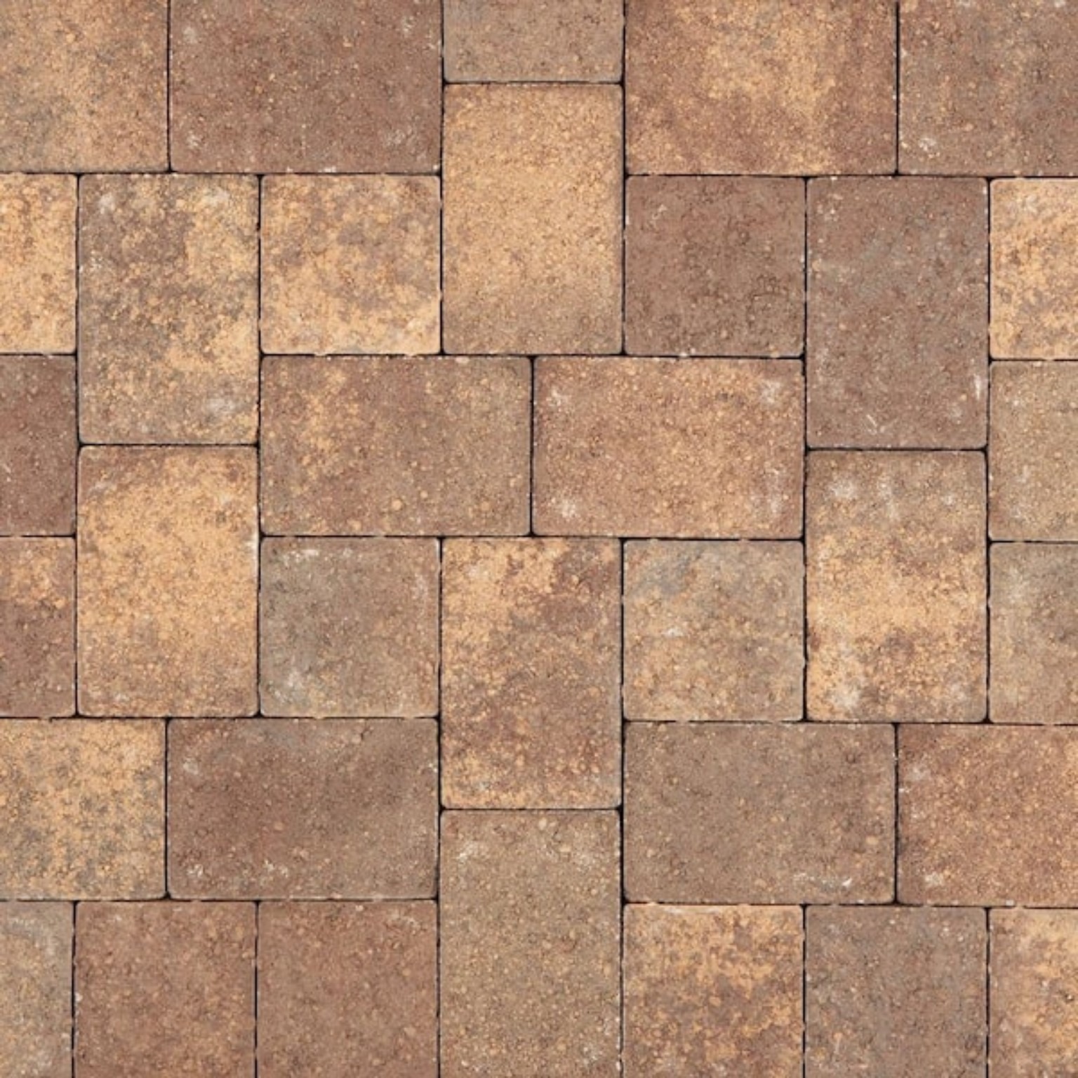 Tan brown paver color
