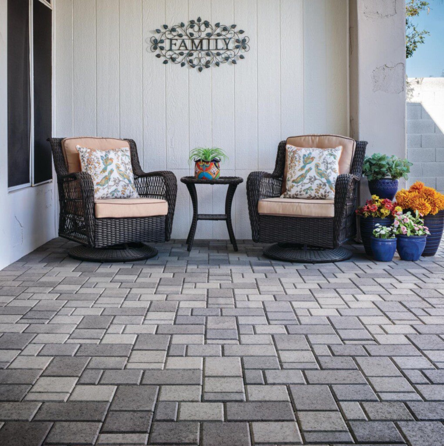 Paver installation